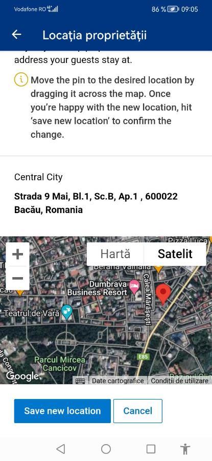 Central City Bacău Exterior foto